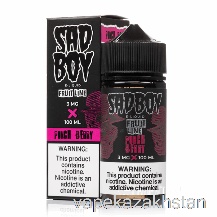 Vape Disposable Punch Berry - Sadboy - 100mL 3mg